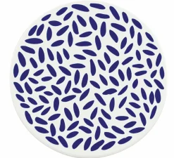 Untersetzer>Zassenhaus Untersetzer 11cm weißblau