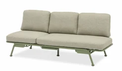 Gartensofas>ZEBRA Garten 3-Sitzer Sofa grün