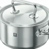 ZWILLING Bratentopf 16cm silberfarben^ Töpfe