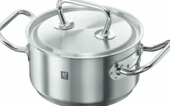 ZWILLING Bratentopf 16cm silberfarben^ Töpfe