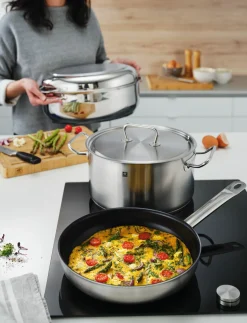 ZWILLING Bratentopf 28cm silberfarben^ Töpfe