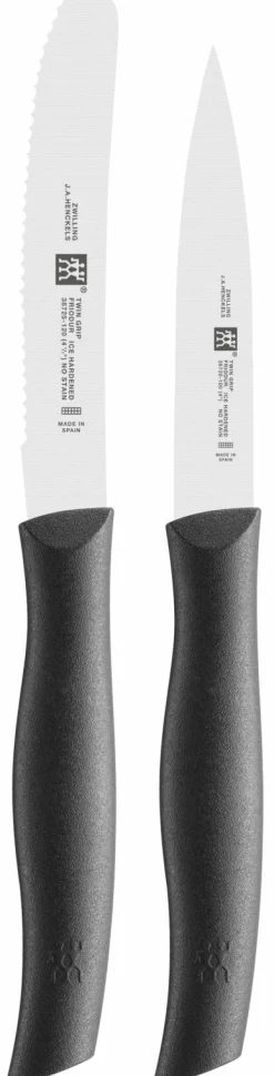 Küchenmesser>ZWILLING Messerset 2tlg. schwarz