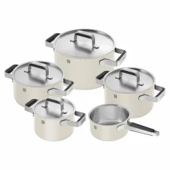 ZWILLING Topfset 5tlg. schwarzweiß^ Topfsets