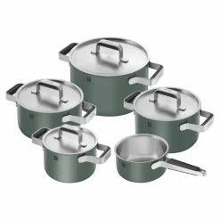 ZWILLING Topfset 5tlg. schwarzgrün^ Topfsets